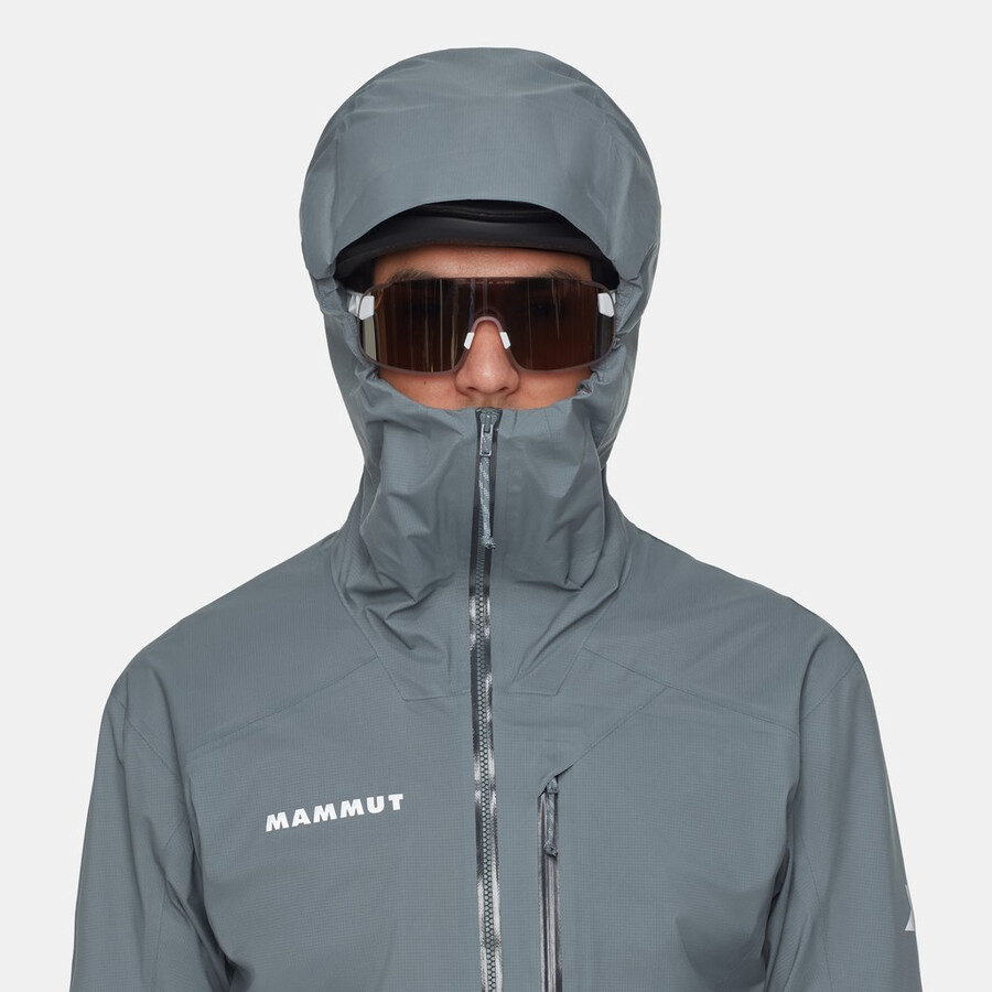 assos x mammut hs フード付きジャケット メンズ strata