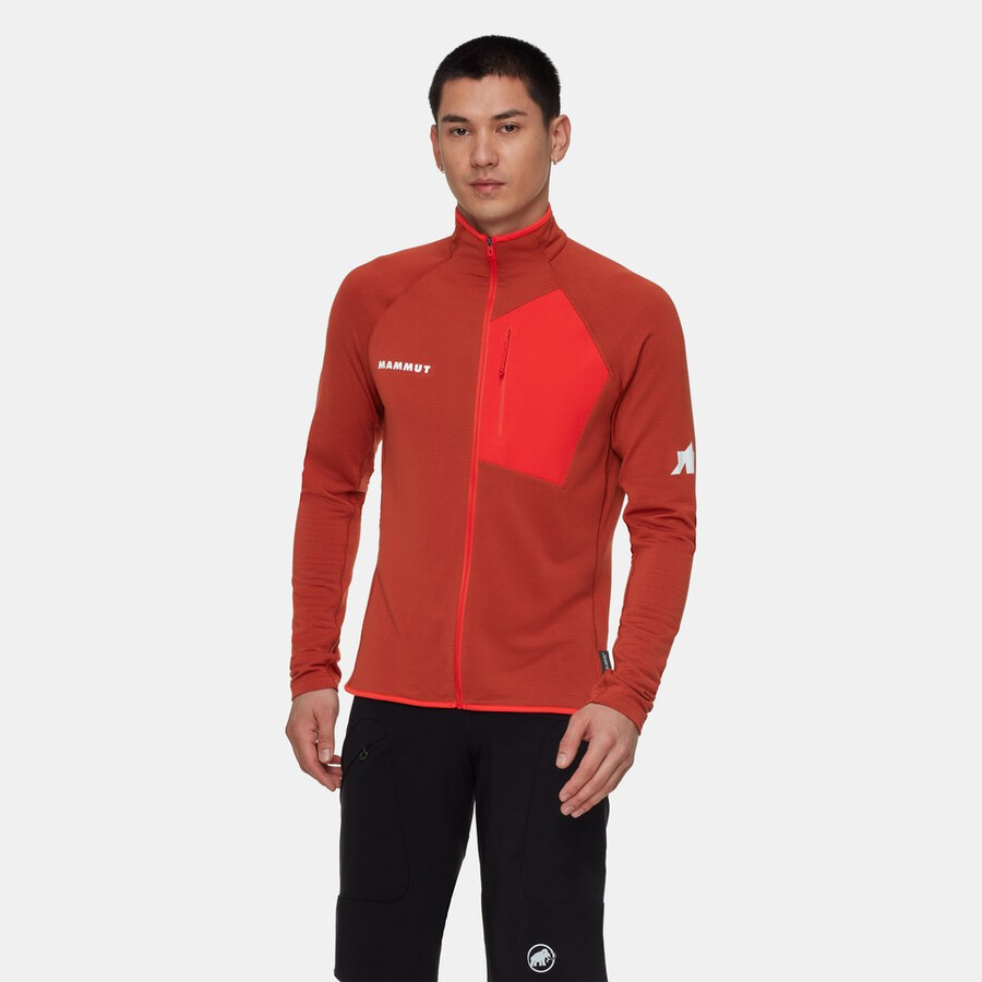 assos x mammut aenergy light ml ジャケット メンズ レッド