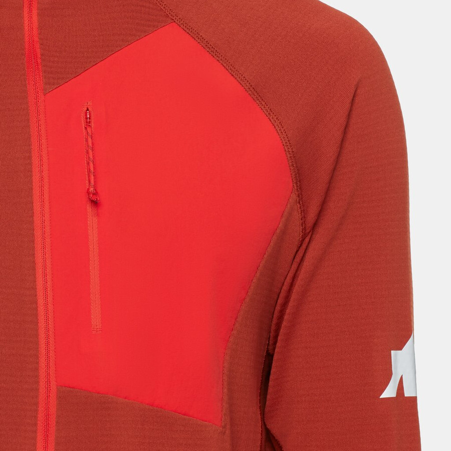 assos x mammut aenergy light ml ジャケット メンズ レッド