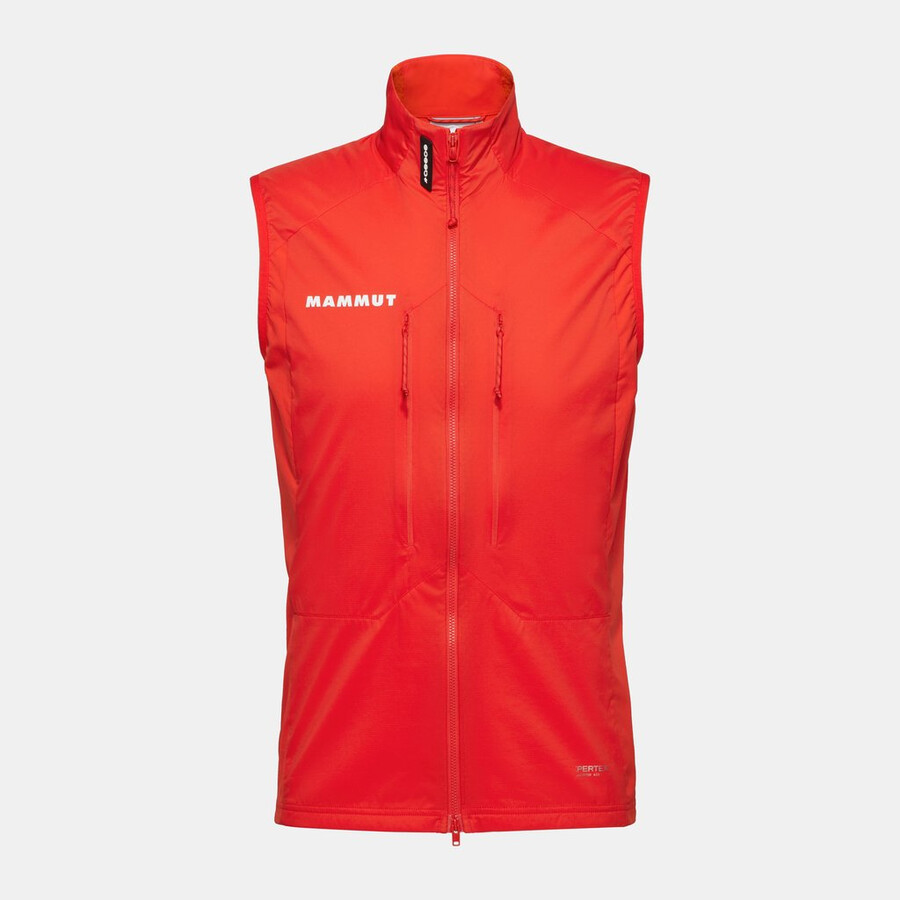 assos x mammut ml ハイブリッド ベスト メンズ マムート レッド