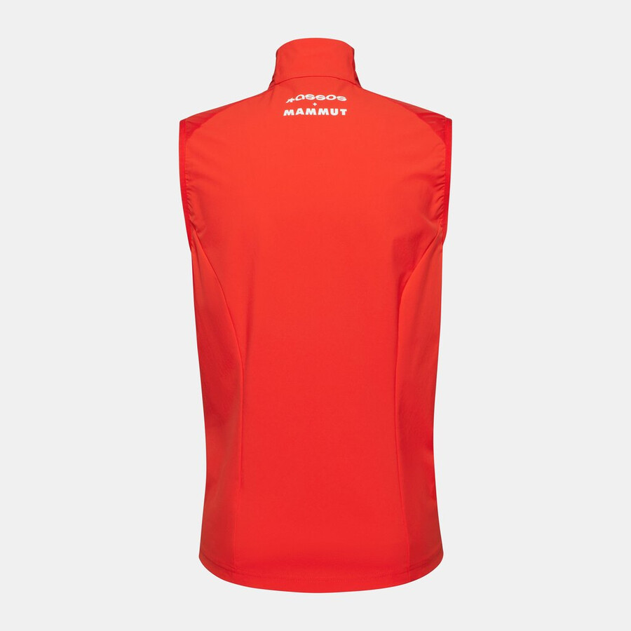 assos x mammut ml ハイブリッド ベスト メンズ マムート レッド