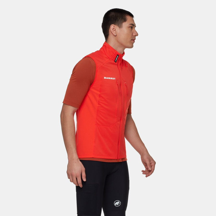 assos x mammut ml ハイブリッド ベスト メンズ マムート レッド
