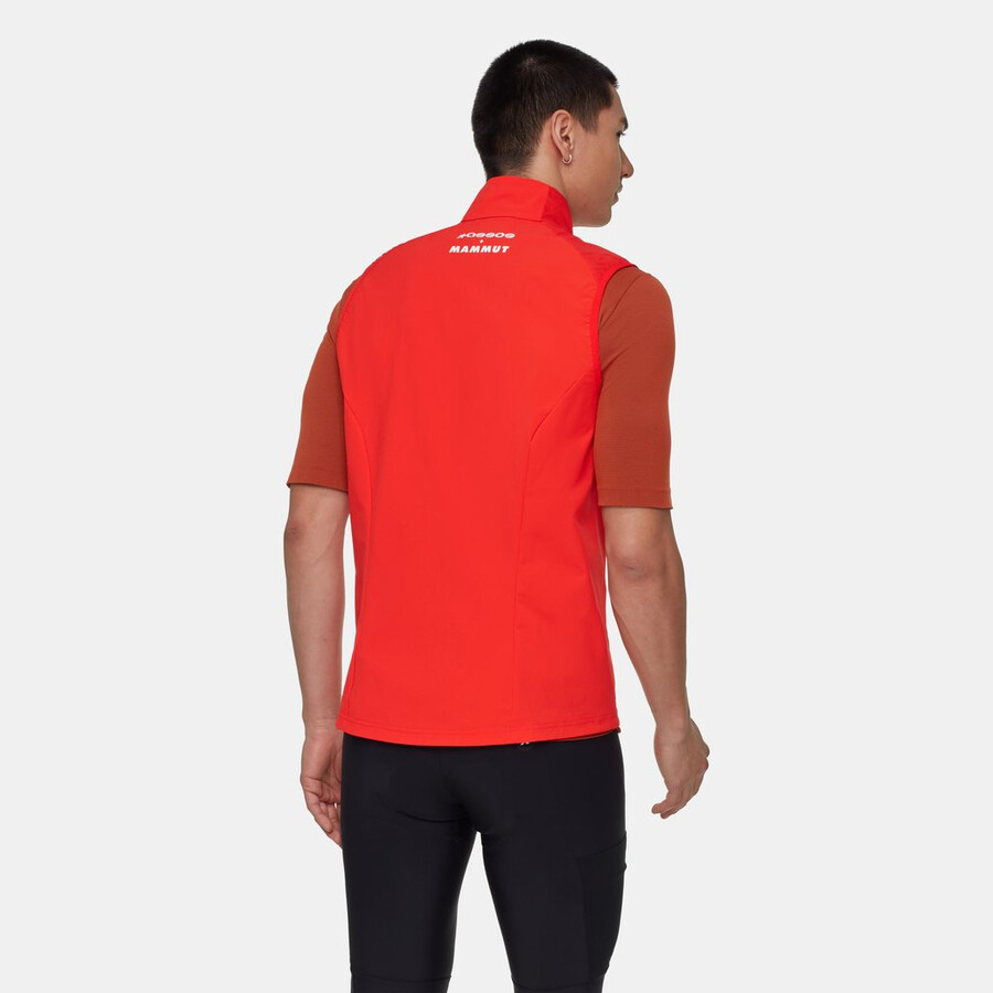 assos x mammut ml ハイブリッド ベスト メンズ マムート レッド