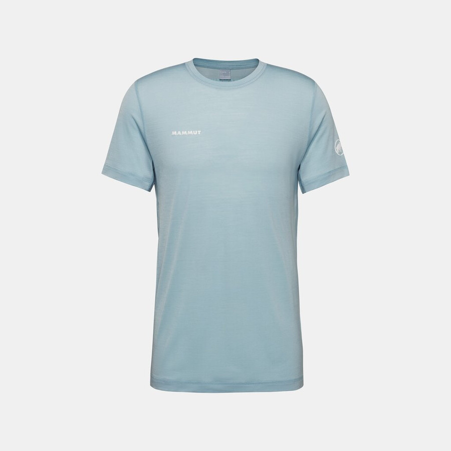ツリーウール fl tシャツ メンズ マリンメランジ