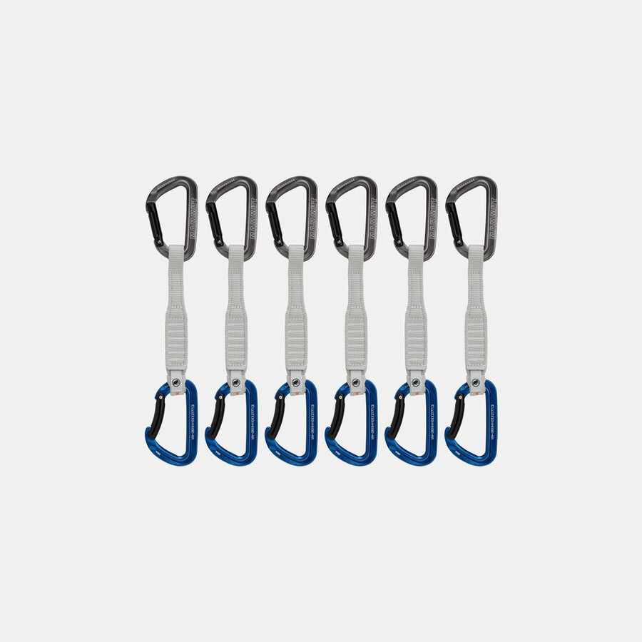 ワークホース キーロック 17 cm 6個パック クイックドロー グレーピンク