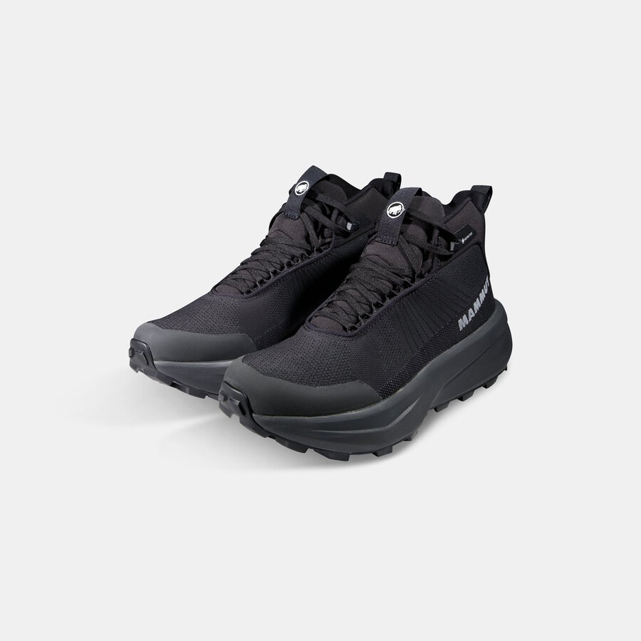 aenergy mtn mid gtx メンズ ブラックダークスチール