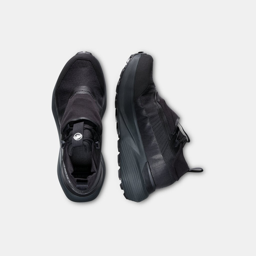 aenergy ultra low gtx メンズ ブラックダークスチール