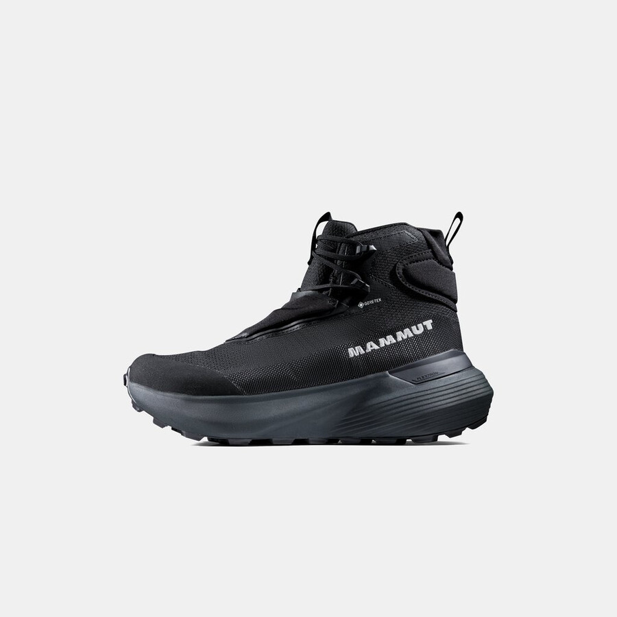 aenergy ultra mid gtx メンズ ブラックダークスチール