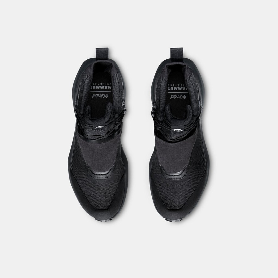 aenergy ultra mid gtx メンズ ブラックダークスチール