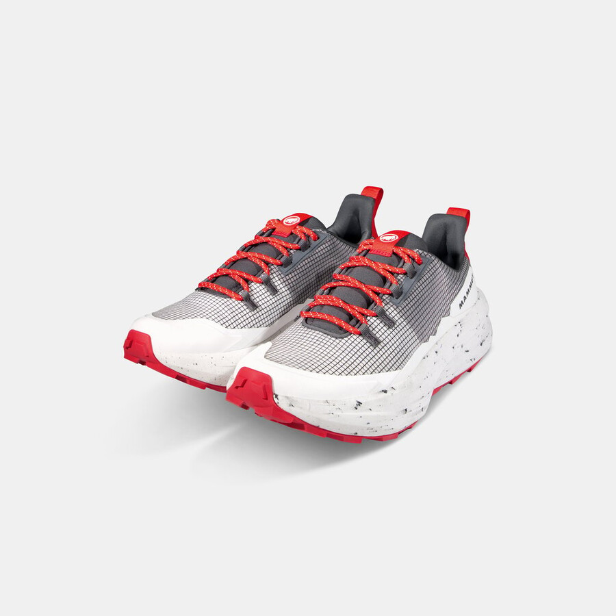 aenergy swiss hike low メンズ マムート レッド