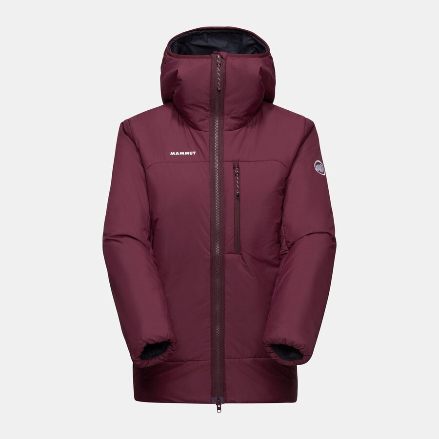 rime pro belay in フード付きジャケット レディース vin-black