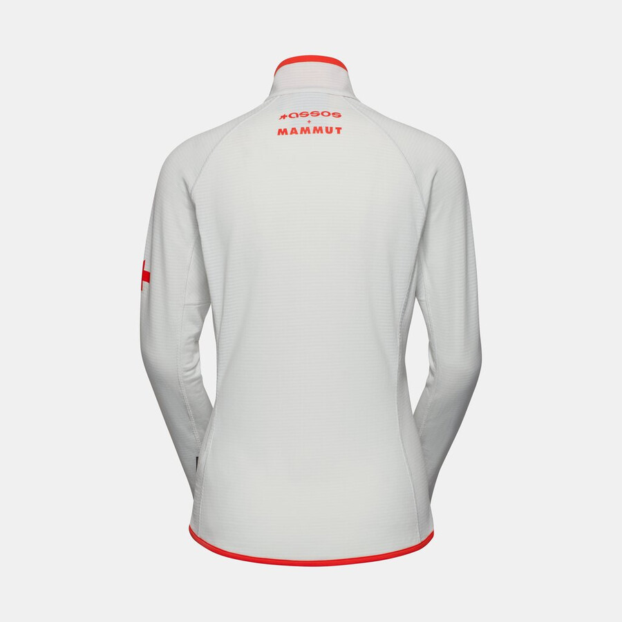 assos x mammut aenergy light ml ジャケット レディース ホワイトレッド