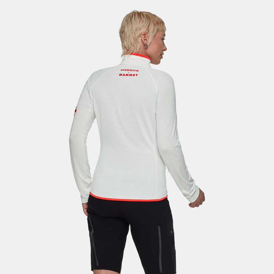 assos x mammut aenergy light ml ジャケット レディース ホワイトレッド