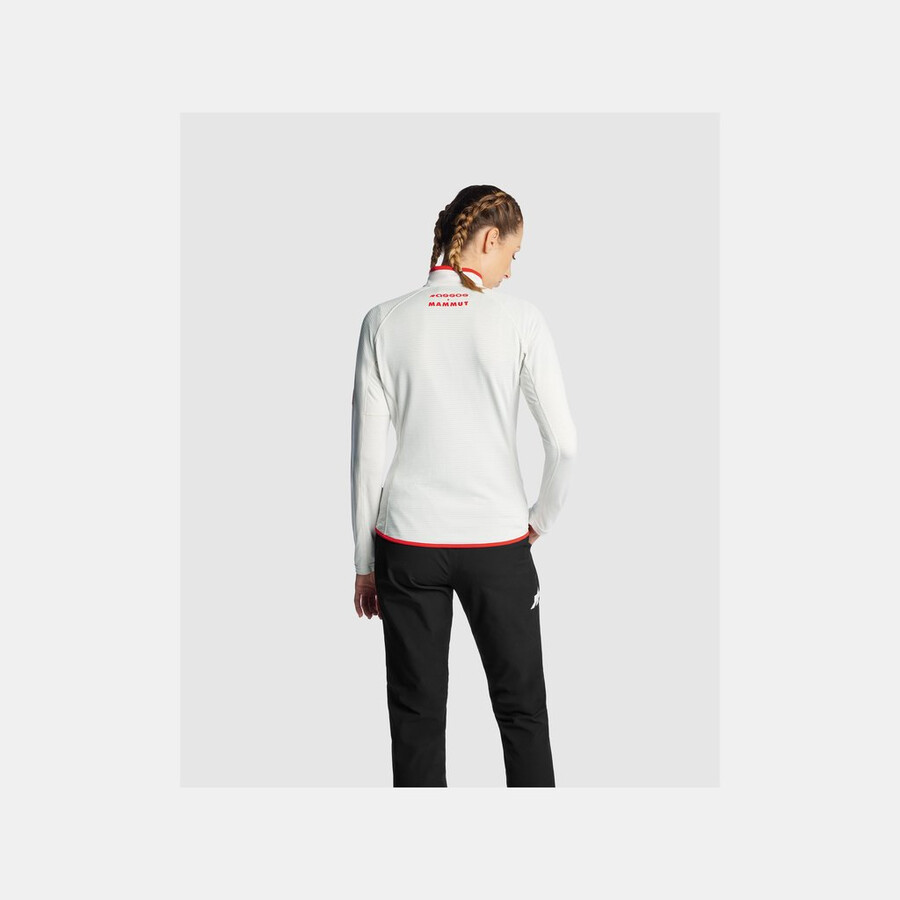 assos x mammut aenergy light ml ジャケット レディース ホワイトレッド