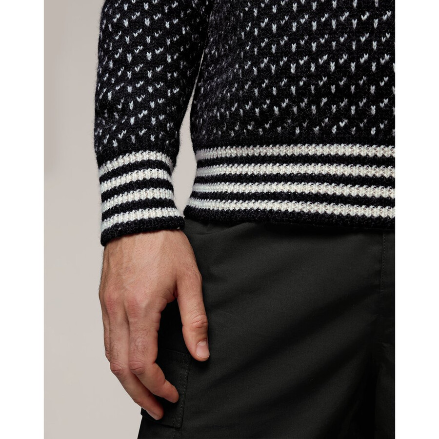 mammut x cabourn direttissima wool ml sweater ブラック ネイビー