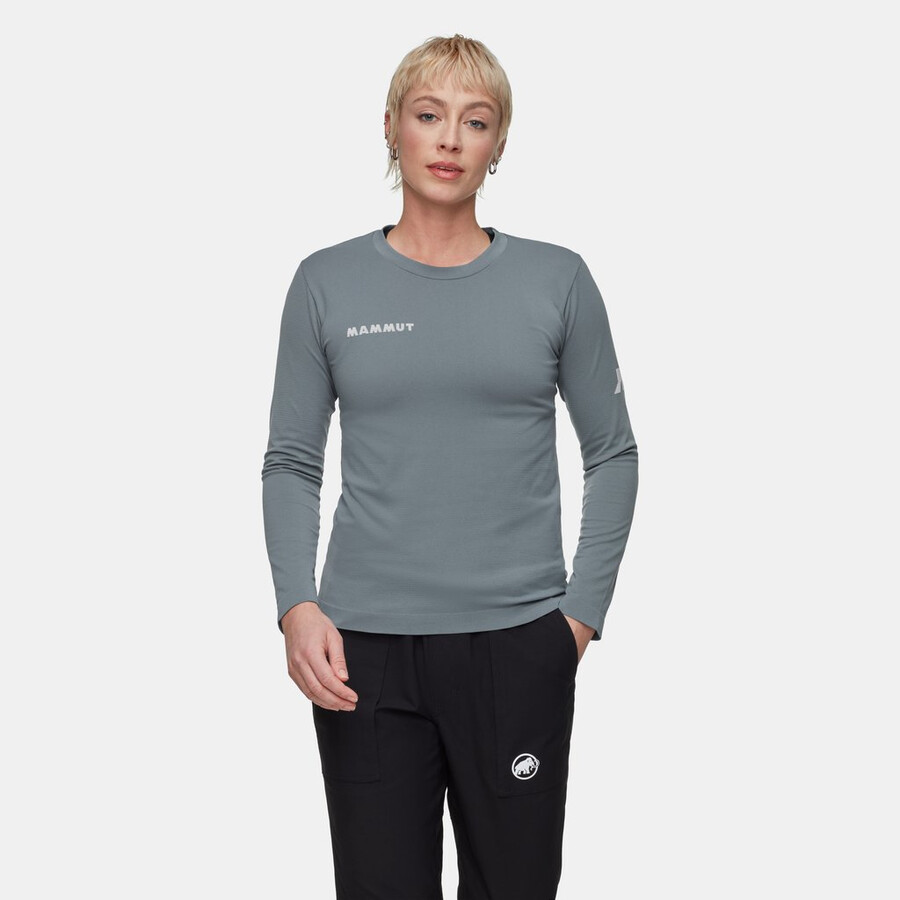 assos x mammut tactica レディース ls テック tシャツ t5 strata