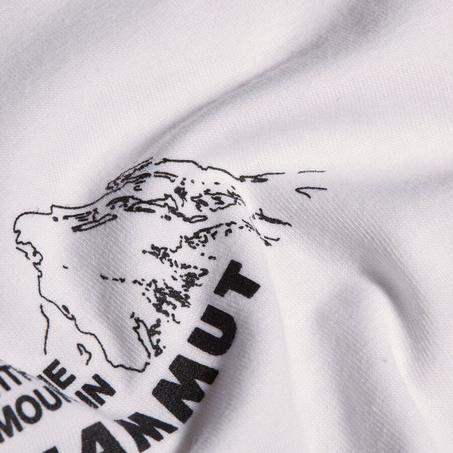 マウンテンロングスリーブtシャツ レディース ブルームリサルプホルン ホワイト
