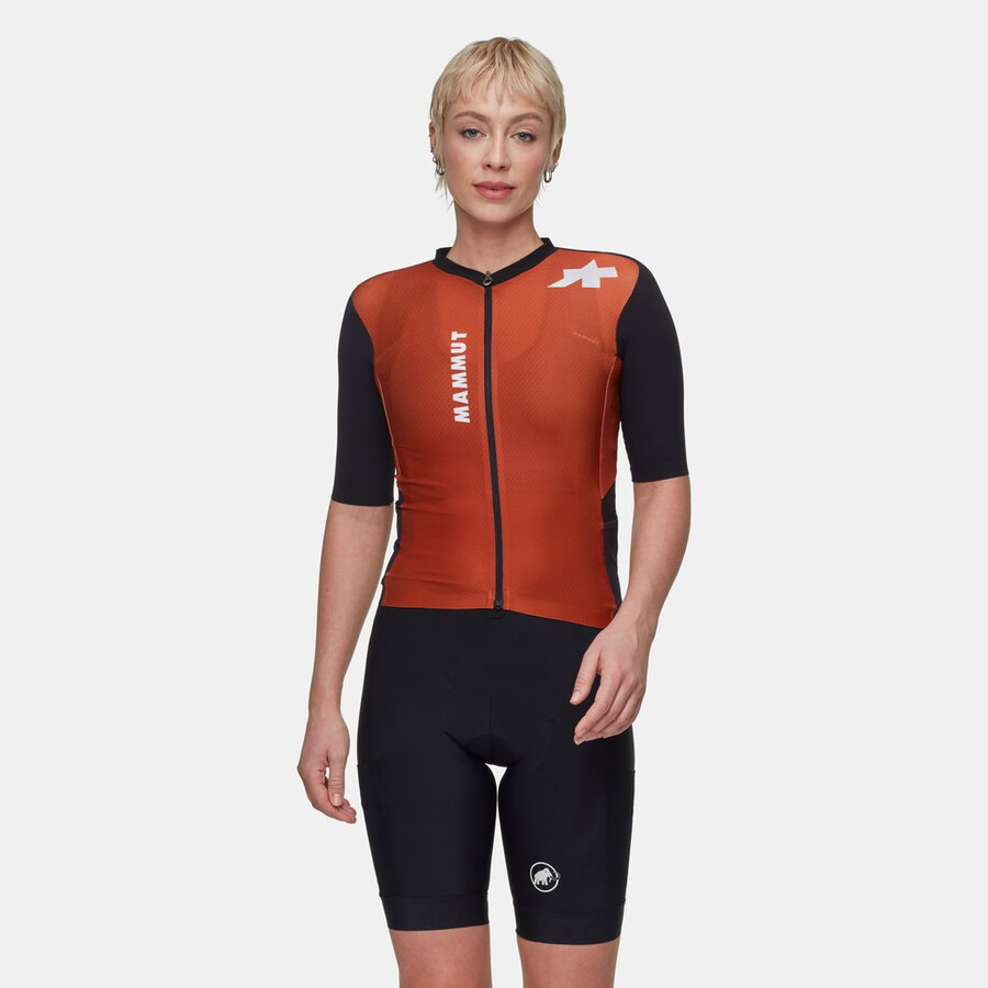 assos x mammut tactica ウィメンズ ジャージ t5 レッド