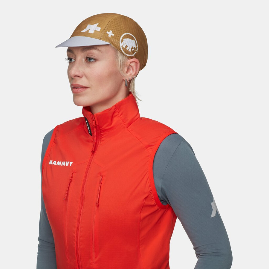 assos x mammut キャップ ナチュラルブラウンベージュ