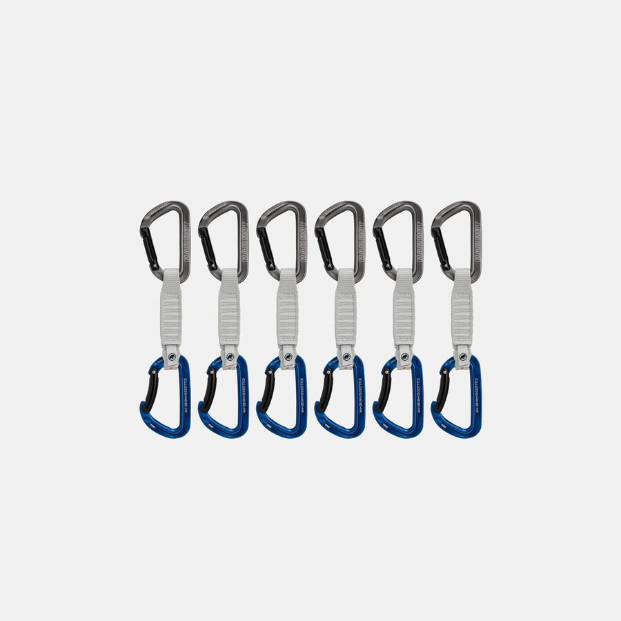 ワークホース キーロック 12 cm クイックドロー 6個パック グレーピンク