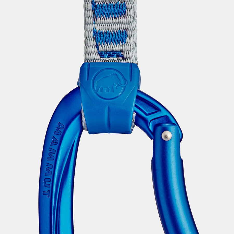 crag keylock 10 cm インジケーター 6個パック クイックドロー シルバーウルトラマリン