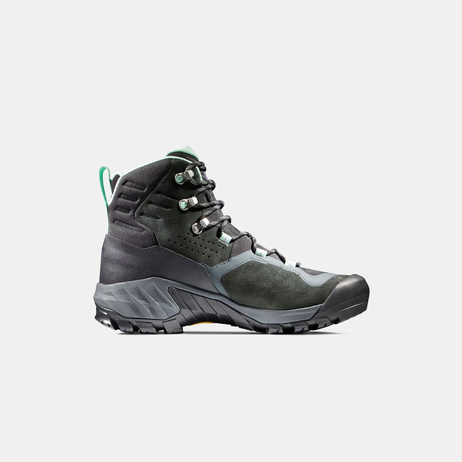 sapuen high gtx レディース ダークスチール-ネオミント