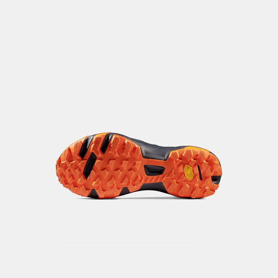 aenergy tr boa mid gtx レディース ブラック-ダークタンジェリン