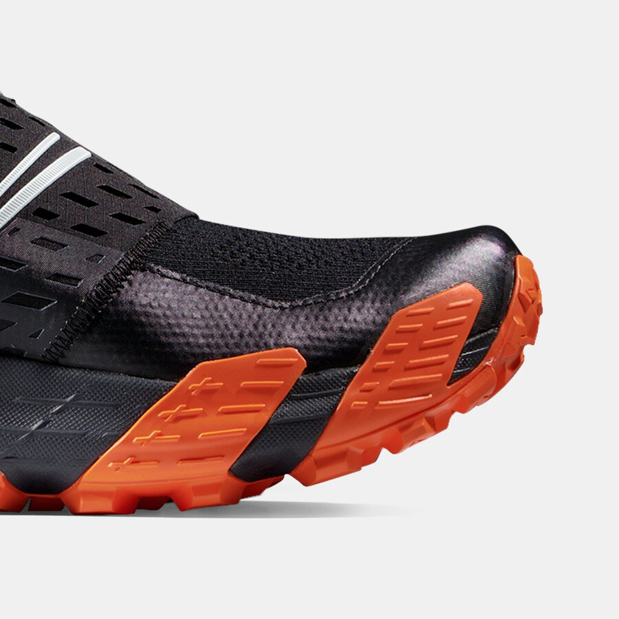 aenergy tr boa mid gtx レディース ブラック-ダークタンジェリン