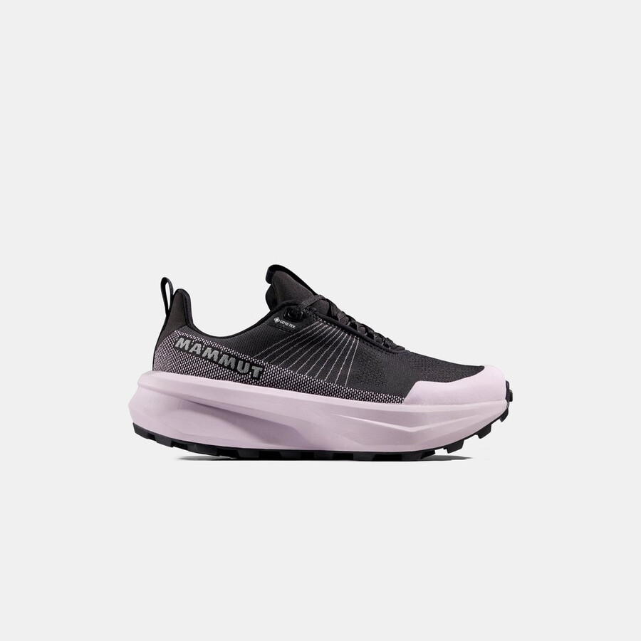 aenergy mtn low gtx レディース ブラック-アルパイン カラミント