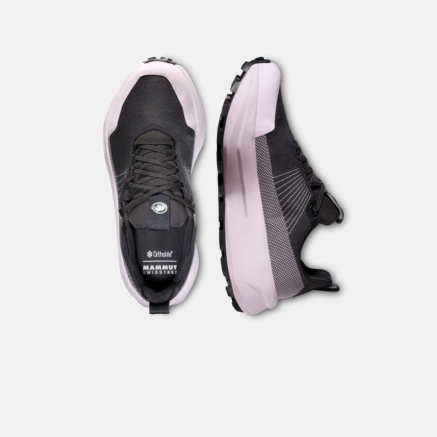 aenergy mtn low gtx レディース ブラック-アルパイン カラミント