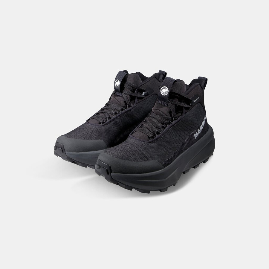 aenergy mtn mid gtx レディース ブラックダークスチール