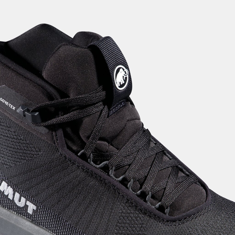 aenergy mtn mid gtx レディース ブラックダークスチール