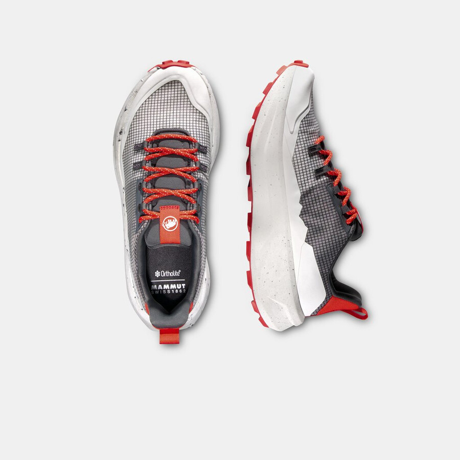 aenergy swiss hike low レディース マムート レッド